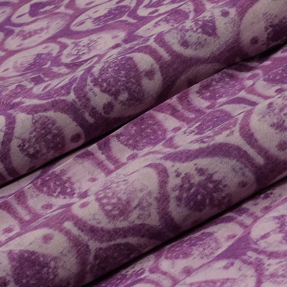 SILK CHANDERI - BLOCK PRINT